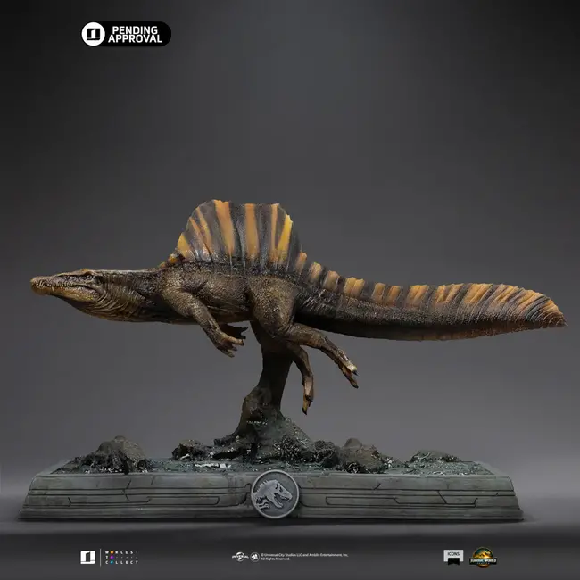 Jurassic World Icons Statue Spinosaurus 18 cm