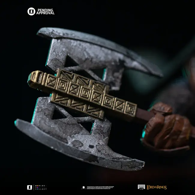 The Lord of the Rings Art Scale Statue 1/10 Gimli Unleashed 26 cm