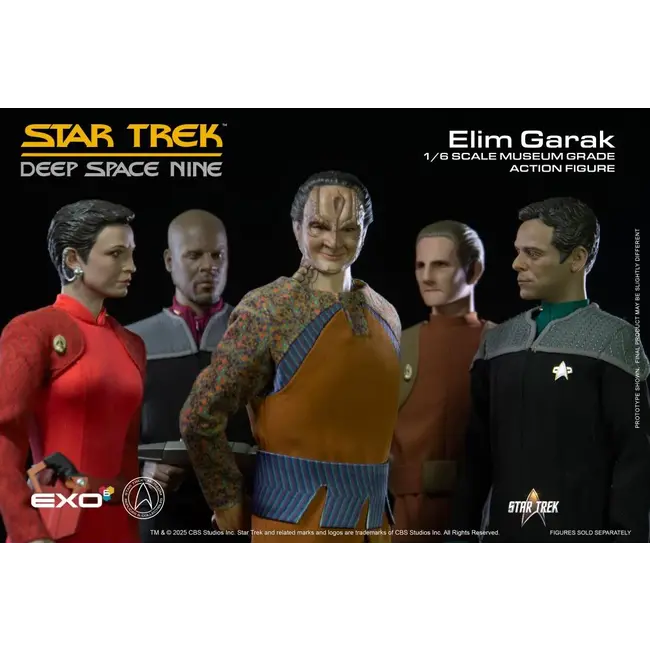 Star Trek: Deep Space Nine Action Figure 1/6 Elim Garak 30 cm