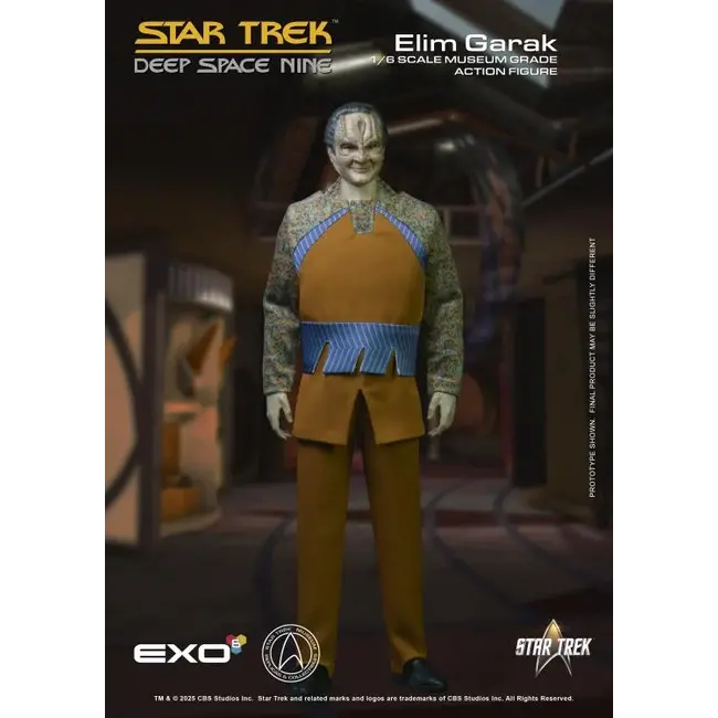 Star Trek: Deep Space Nine Action Figure 1/6 Elim Garak 30 cm