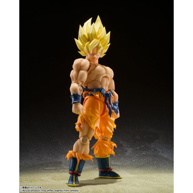 Dragon Ball Z S.H. Figuarts Action Figure Super Saiyan Son Goku - Legendary Super Saiyan - 14 cm