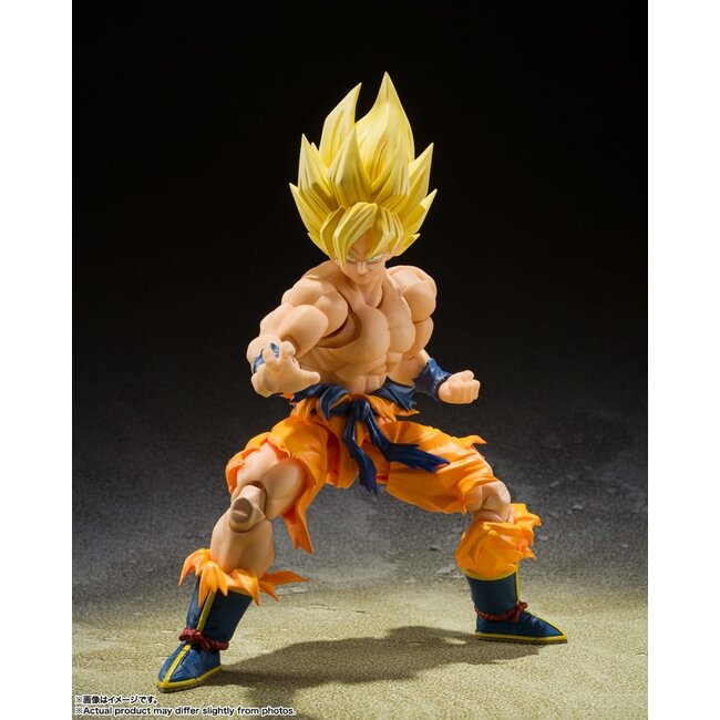 Dragon Ball Z S.H. Figuarts Action Figure Super Saiyan Son Goku - Legendary Super Saiyan - 14 cm