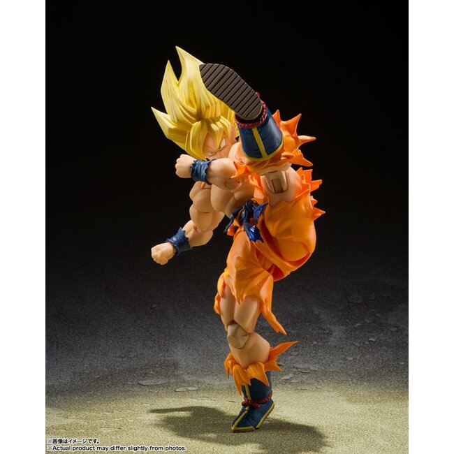 Dragon Ball Z S.H. Figuarts Action Figure Super Saiyan Son Goku - Legendary Super Saiyan - 14 cm