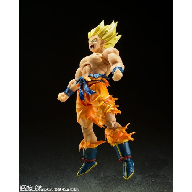 Dragon Ball Z S.H. Figuarts Action Figure Super Saiyan Son Goku - Legendary Super Saiyan - 14 cm