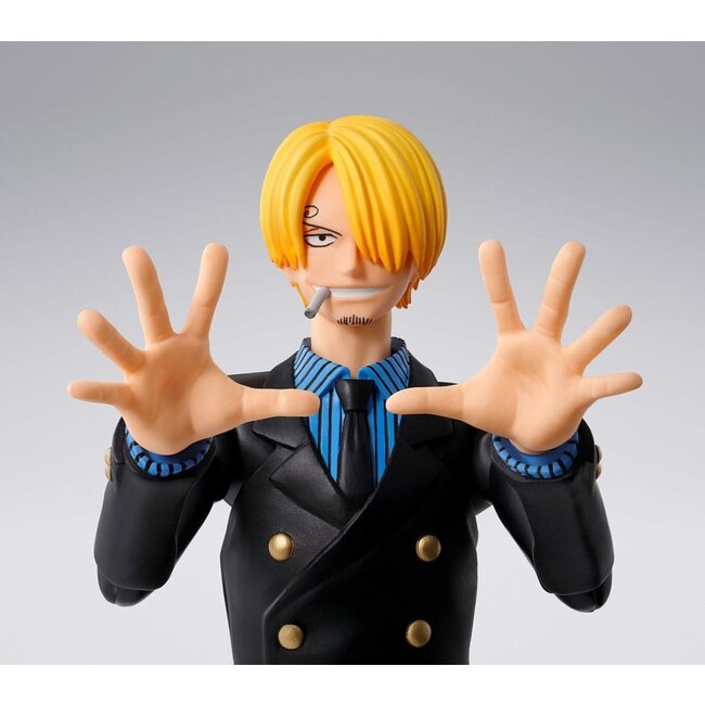 One Piece SHFiguarts Actiefiguur Sanji Romance Dawn Ver. 15 cm