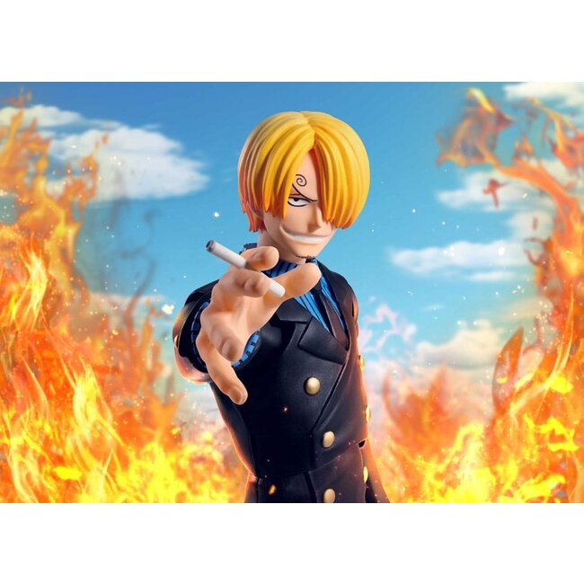 One Piece SHFiguarts Actiefiguur Sanji Romance Dawn Ver. 15 cm