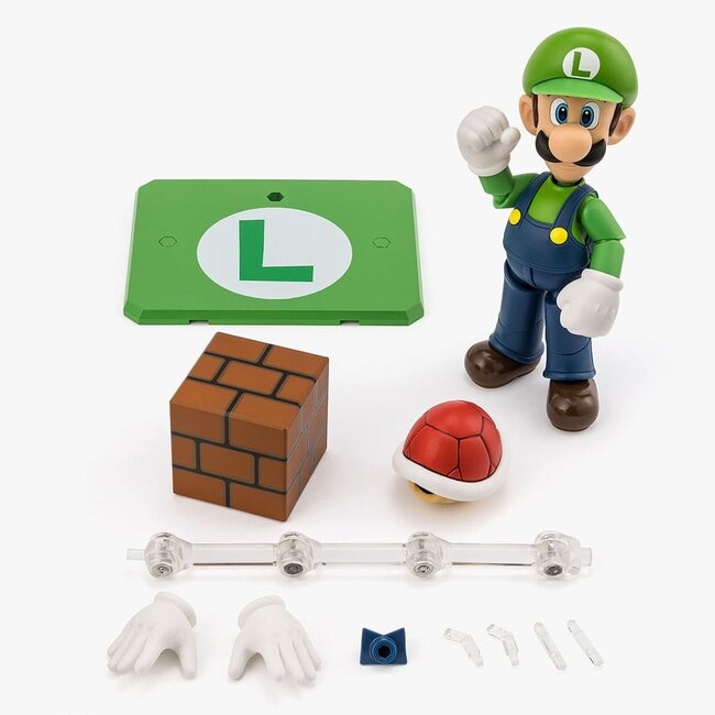 Super Mario SH Figuarts Actionfigur Luigi 11 cm