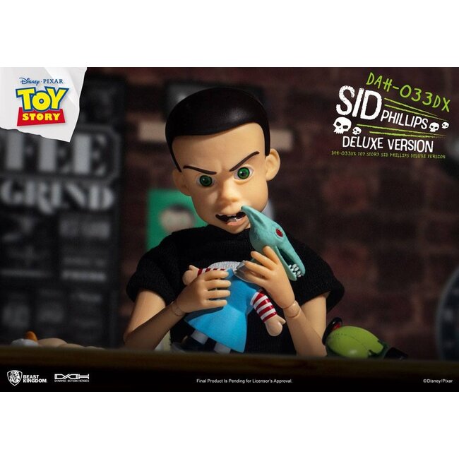 Toy Story Dynamic 8ction Heroes Actionfigur Sid Phillips Deluxe Version 14 cm