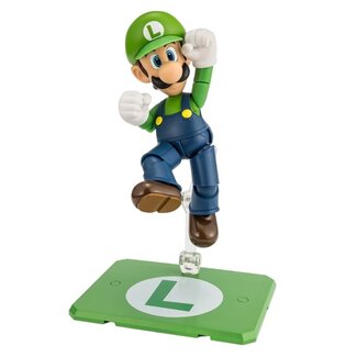 Bandai Tamashii Nations Super Mario S.H. Figuarts Action Figure Luigi 11 cm