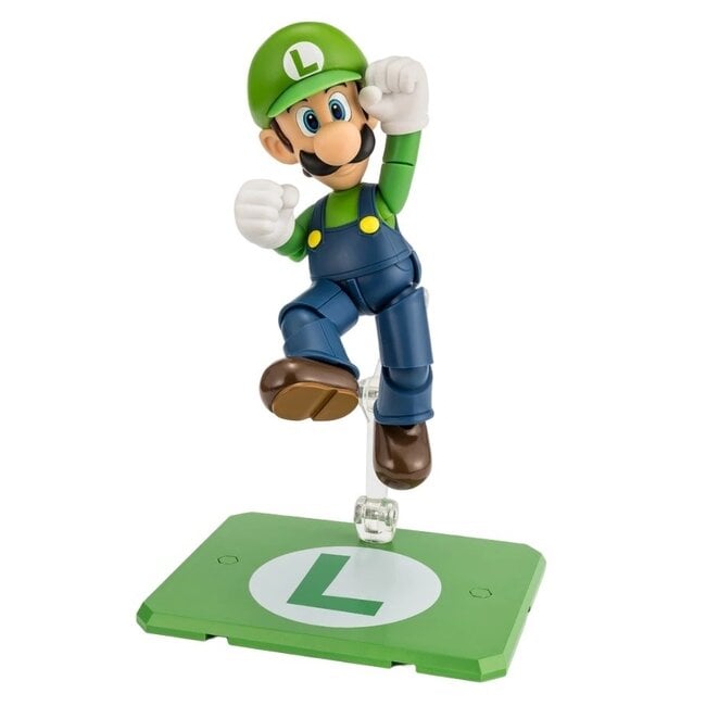Bandai Tamashii Nations Super Mario S.H. Figuarts Action Figure Luigi 11 cm