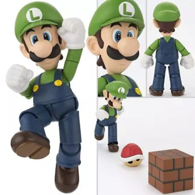 Super Mario SH Figuarts Actionfigur Luigi 11 cm