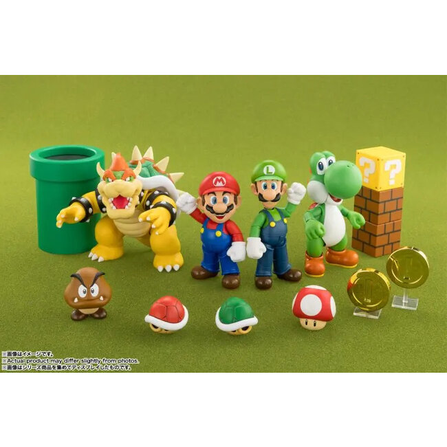 Super Mario SH Figuarts Actionfigur Yoshi 11 cm