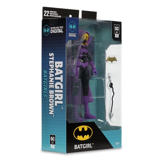 DC Direct McFarlane Toys Digital Action Figure Batgirl Stephanie Brown (Batgirls) 17 cm