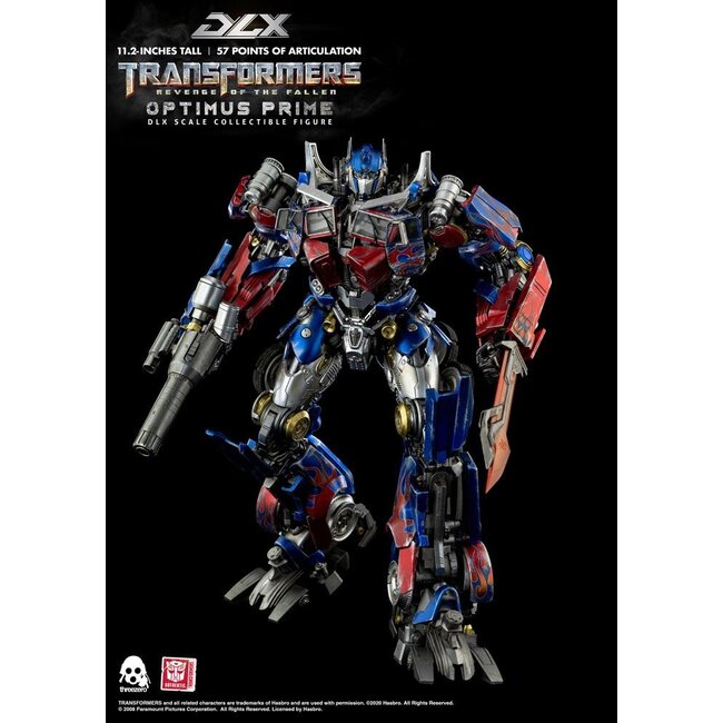 Transformers: Revenge of the Fallen DLX Action Figure 1/6 Optimus Prime 28 cm
