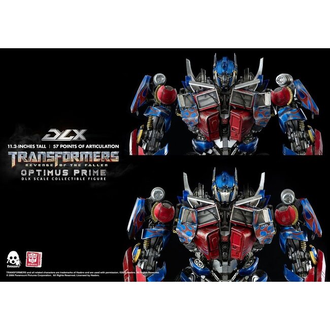 Transformers: Die Rache DLX Actionfigur 1/6 Optimus Prime 28 cm
