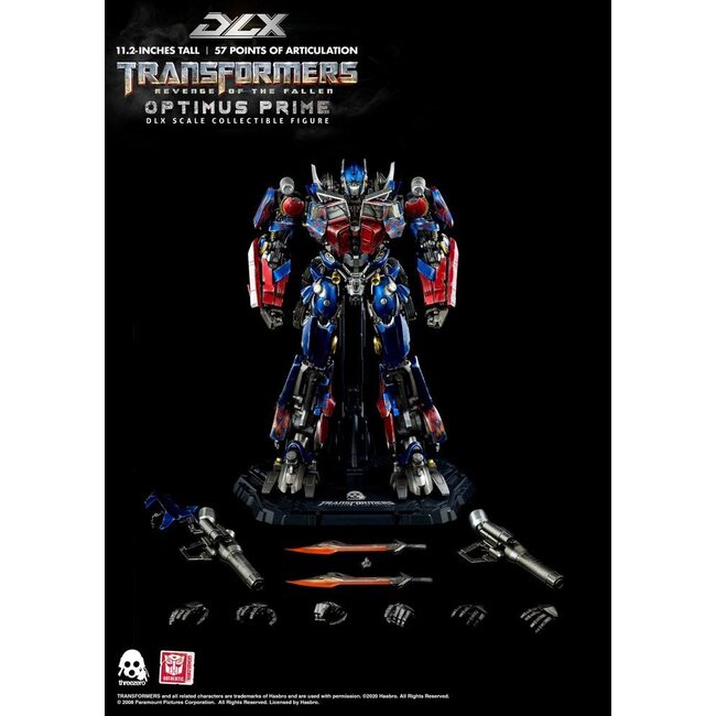 Transformers: Revenge of the Fallen DLX Action Figure 1/6 Optimus Prime 28 cm