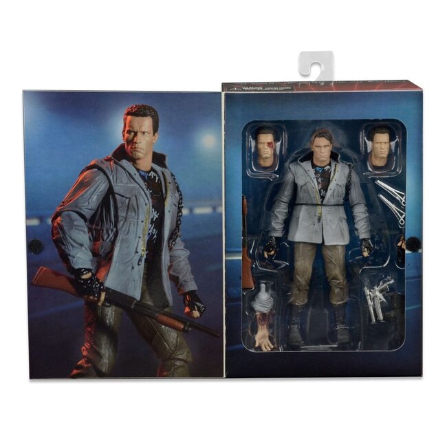 Terminator Action Figure Ultimate T-800 (Tech Noir) 18 cm