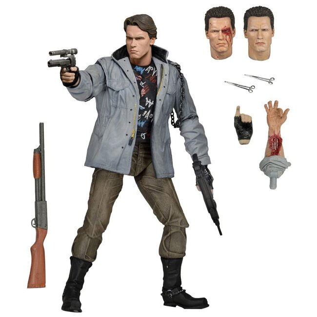 Terminator Action Figure Ultimate T-800 (Tech Noir) 18 cm