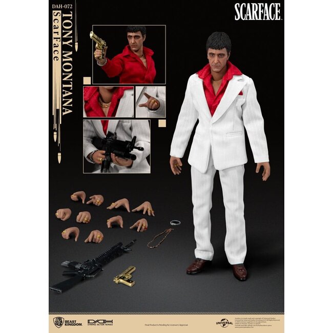 Scarface (1983) Action Figure Tony Montana 20 cm