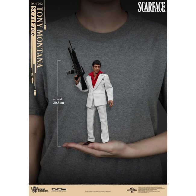 Scarface (1983) Action Figure Tony Montana 20 cm
