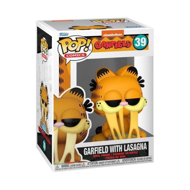 Garfield POP! Comics Vinyl Garfield met lasagnevorm 9 cm