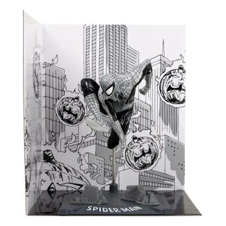 McFarlane Toys Marvel Collection PVC Statue 1/10 Spider-Man (Spider-Man #6)(Line Art)(Gold Label) 10 cm