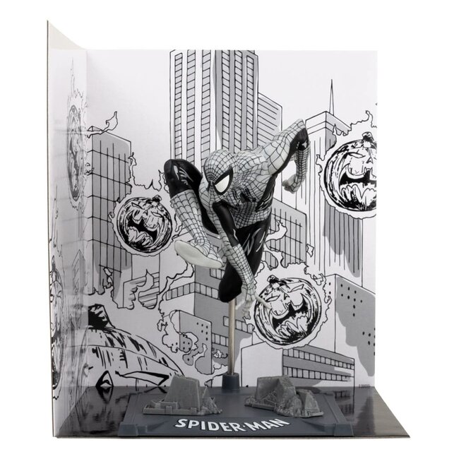 McFarlane Toys Marvel Collection PVC Statue 1/10 Spider-Man (Spider-Man #6)(Line Art)(Gold Label) 10 cm