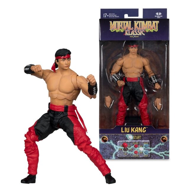 McFarlane Toys Mortal Kombat Klassics Action Figure Liu Kang 18 cm
