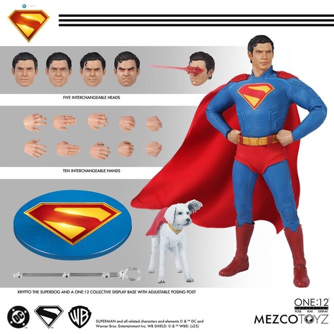 Superman (2025) Actionfigur 1/12 Superman 17 cm