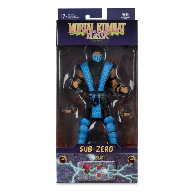Mortal Kombat Klassics Action Figure Sub-Zero 18 cm