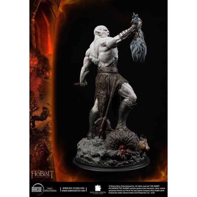 Der Hobbit QS Series Statue 1/4 Azog The Defiler John Howe Signature Edition Edition 68 cm