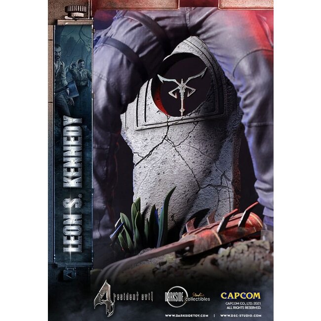 Resident Evil Premium Statue Leon Kennedy 50 cm