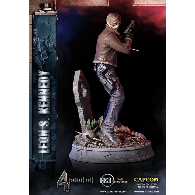 Resident Evil Premium Statue Leon Kennedy 50 cm