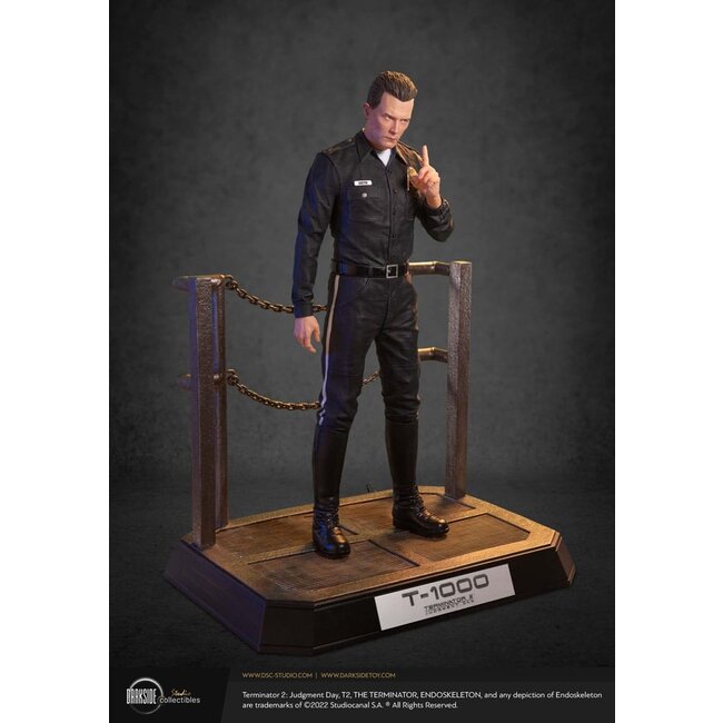 Terminator 2 Judgement Day Premium Statue 1/3 T-1000 30th Anniversary Edition 70 cm