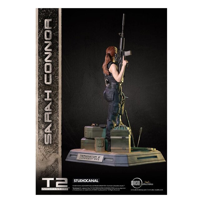 Terminator 2: Judgement Day 30th Anniversary Statue Sarah Connor 1/3 Exclusive 71 cm