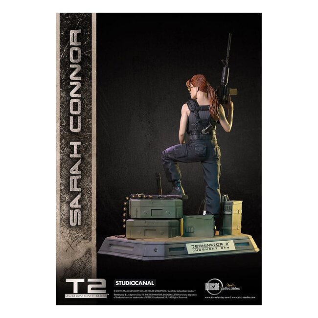 Terminator 2: Judgement Day 30th Anniversary Statue Sarah Connor 1/3 Exclusive 71 cm