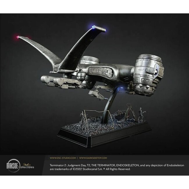 Terminator 2 Judgment Day Replica Aerial Hunter Killer 30th Anniversary Edition 60 cm