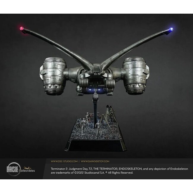 Terminator 2 Judgment Day Replik Aerial Hunter Killer 30th Anniversary Edition 60 cm