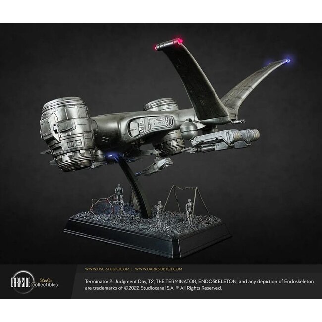 Terminator 2 Judgment Day Replik Aerial Hunter Killer 30th Anniversary Edition 60 cm