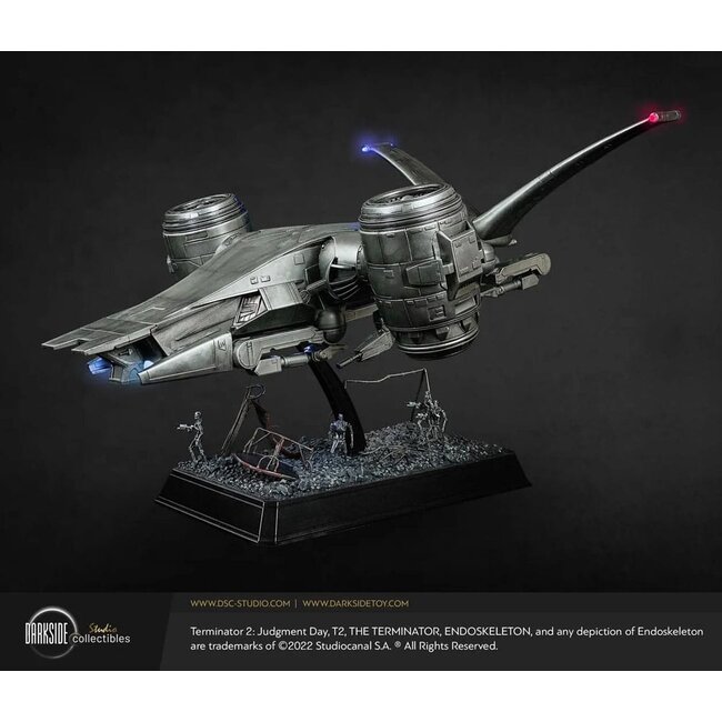 Terminator 2 Judgment Day Replica Aerial Hunter Killer 30th Anniversary Edition 60 cm