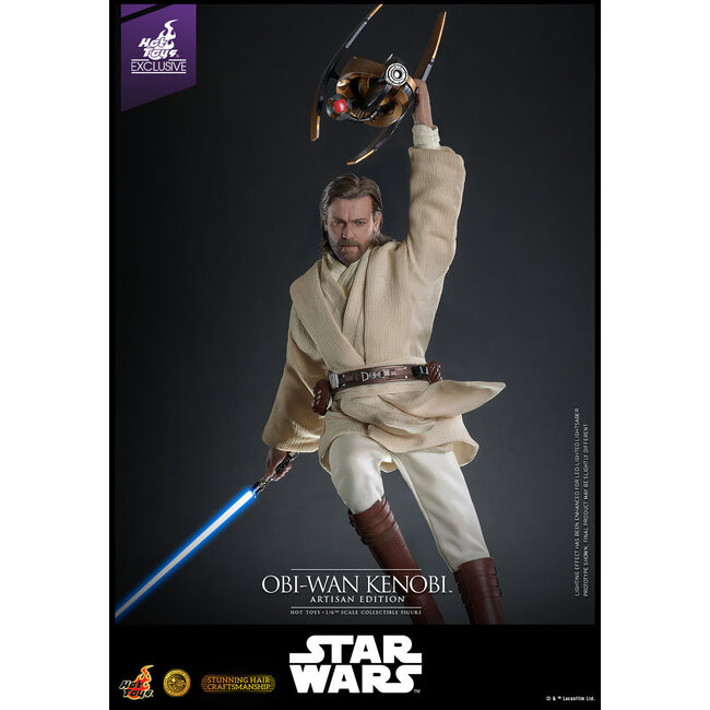 Star Wars: Episode II - Angriff der Klonkrieger Actionfigur 1/6 Obi-Wan Kenobi (Artisan Edition) Hot Toys Exclusive 31 cm