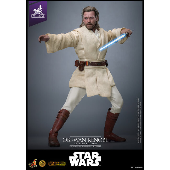 Star Wars: Episode II - Angriff der Klonkrieger Actionfigur 1/6 Obi-Wan Kenobi (Artisan Edition) Hot Toys Exclusive 31 cm