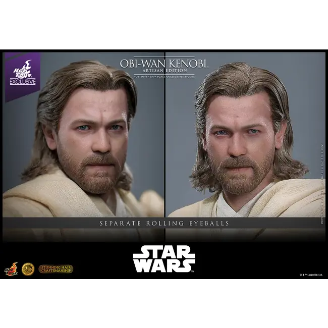Star Wars: Episode II - Angriff der Klonkrieger Actionfigur 1/6 Obi-Wan Kenobi (Artisan Edition) Hot Toys Exclusive 31 cm