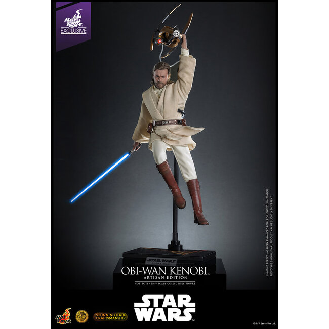 Star Wars: Episode II - Angriff der Klonkrieger Actionfigur 1/6 Obi-Wan Kenobi (Artisan Edition) Hot Toys Exclusive 31 cm