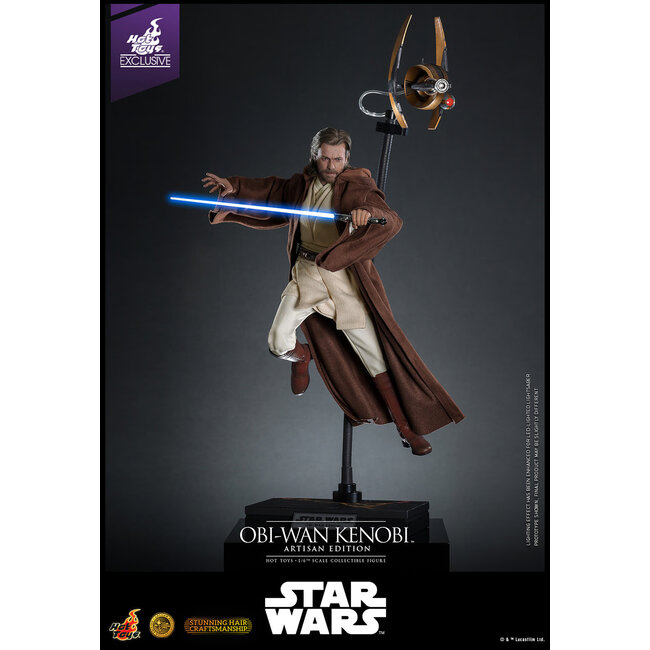 Star Wars: Episode II - Attack of the Clones Action Figure 1/6 Obi-Wan Kenobi (Artisan Edition) Hot Toys Exclusive 31 cm