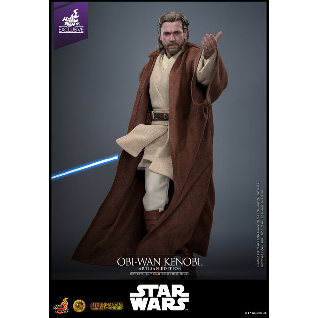 Star Wars: Episode II - Angriff der Klonkrieger Actionfigur 1/6 Obi-Wan Kenobi (Artisan Edition) Hot Toys Exclusive 31 cm