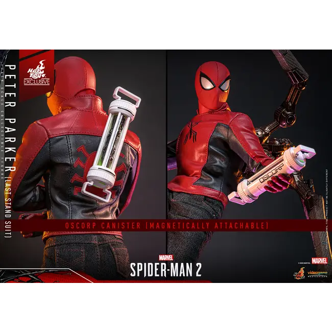 Spider-Man Action Figure 1/6 Peter Parker (Last Stand Suit) Hot Toys Exclusive 30 cm