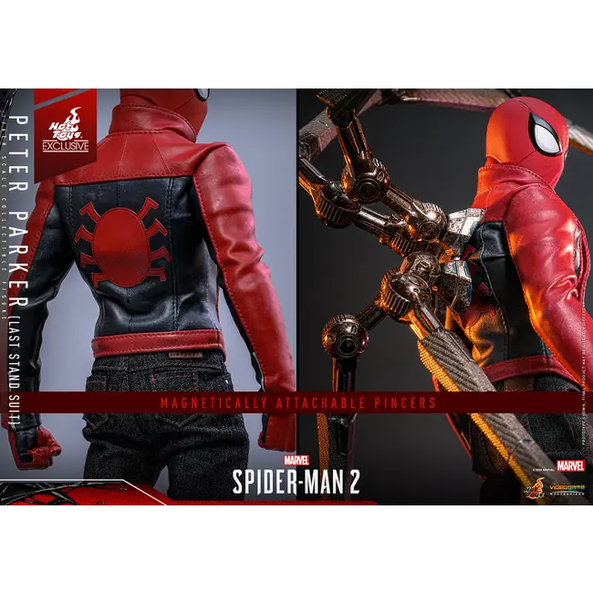 Spider-Man Action Figure 1/6 Peter Parker (Last Stand Suit) Hot Toys Exclusive 30 cm