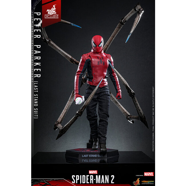 Spider-Man Action Figure 1/6 Peter Parker (Last Stand Suit) Hot Toys Exclusive 30 cm