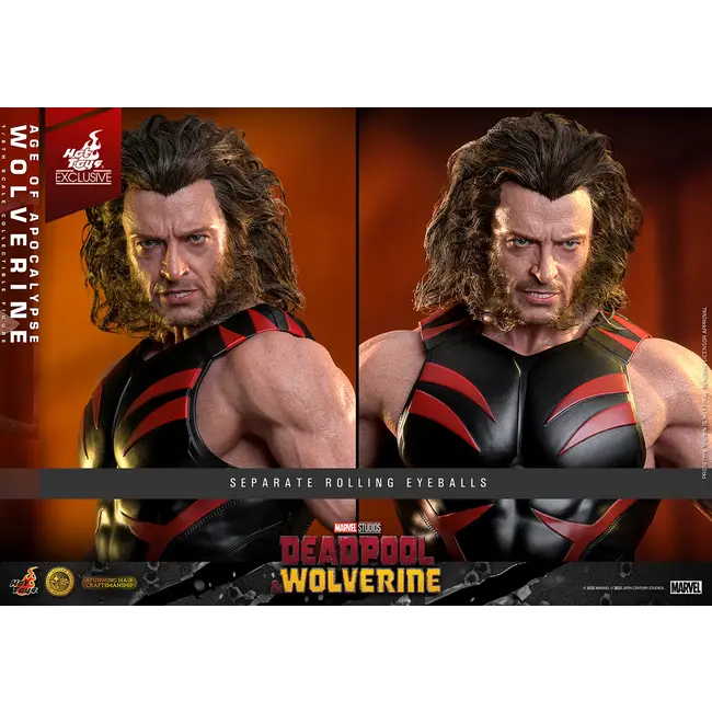 Age of Apocalypse Action Figure 1/6 Wolverine (Artisan Edition) Hot Toys Exclusive 31 cm